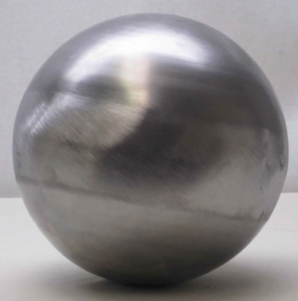 FULL 10-inch BALL, 16GA CRS, 13/32 (.406) CENTER HOLE