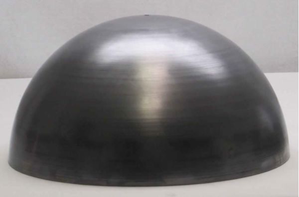 HALF 12-inch BALL, 16GA CRS, 13/32 (.406) CENTER HOLE