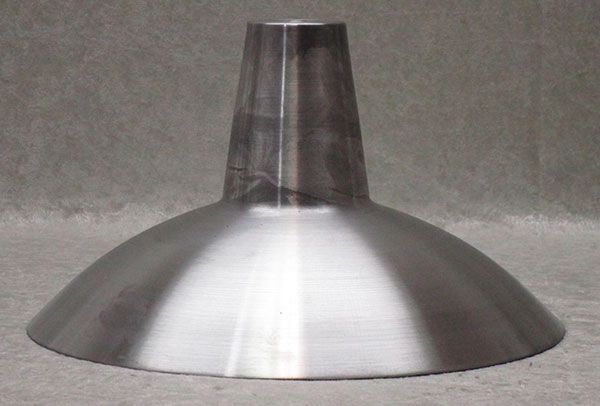 Small Funnel Shade 1 7/8&Prime; X 10 1/4&Prime; X 5 7/8&Prime; 20 GA CRS