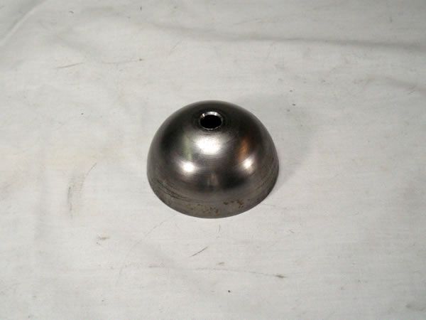 HALF 2 1/2-inch BALL, 18GA CRS, 13/32 (.406) CENTER HOLE