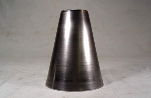 CONE 1 7/8-inch NOSE X 4-inch DIA X 5-inch HT 78deg (18 ga crs)