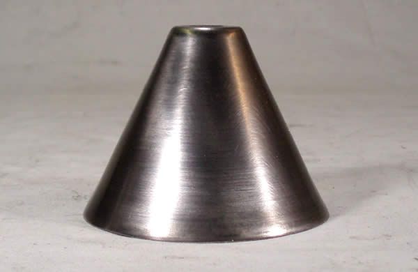 CONE 7/8-inch NOSE X 3 5/16-inch DIA X 2 5/8-inch HT 65deg (18 ga crs)