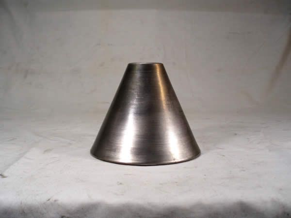 CONE 1 1/2-inch NOSE X 5-inch DIA X 4-inch HT 75deg (18 ga crs)