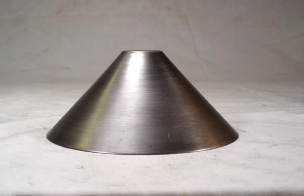 CONE 1-inch NOSE X 5 1/4-inch DIA X 2 1/4-inch HT 47deg (18 ga crs)