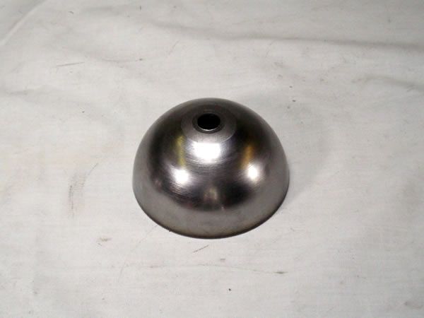 HALF 3-inch BALL, 18GA CRS, 13/32 (.406) CENTER HOLE